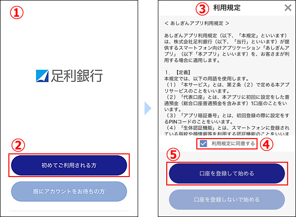 スマホでアプリをダウンロード手順イメージ