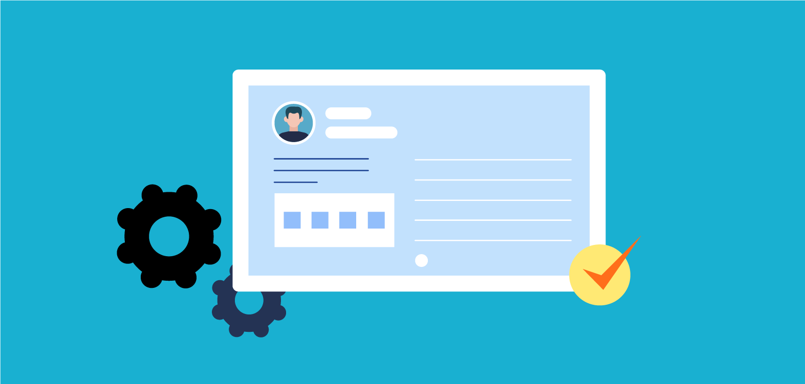 マイページのイメージイラスト