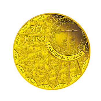 50ユーロ金貨裏面