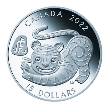 15カナダドル銀貨(カナダ)