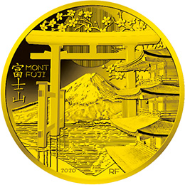 富士山金貨(200ユーロ、50ユーロ共通)